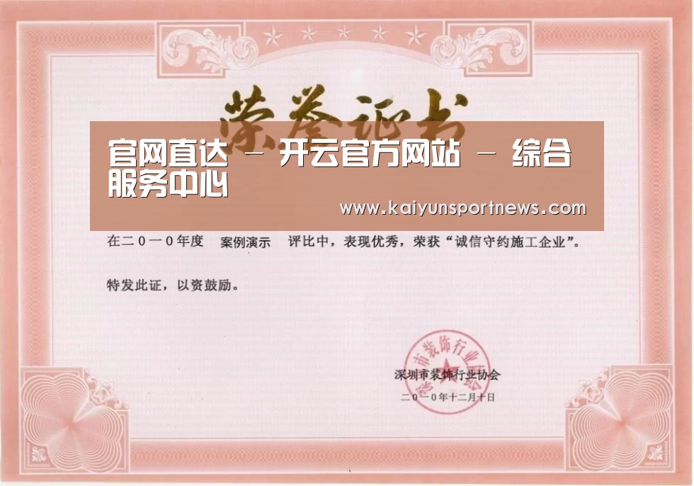 荣誉证书二(图1)
