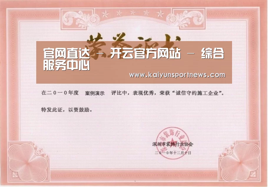 荣誉证书二